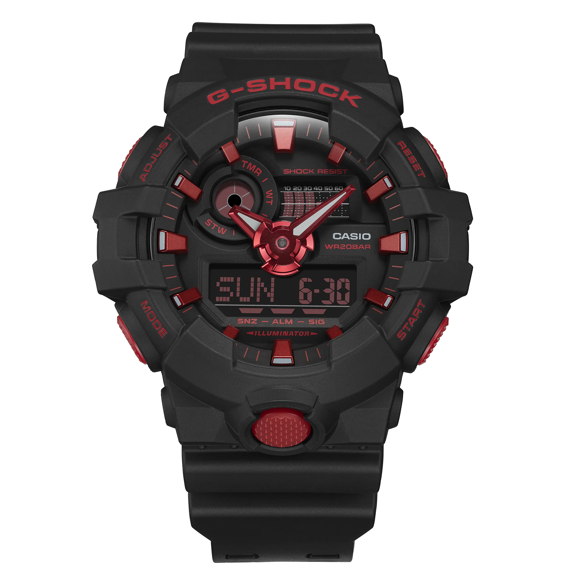 GA-700BNR-1A l Ignite Red Series l G-SHOCK