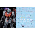 Water Decal 187 HG1/144 GM (Shoulder Cannon Equipped/Missile Pod Equipped) ยี่ห้อ Ghost Decal