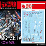 198 Water Decal MG1/100 Zeta Gundam ยี่ห่อ X-Y model
