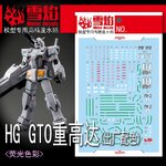 Water Decal 256 HG1/144 Heavy Gundam [Roll Out Color ยี่ห่อ XY-model