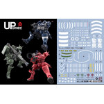 239 Water Decal HG1/144 Police Zaku & Zaku (GQ) ยี่ห้อ S.I.M.P. Model Decal