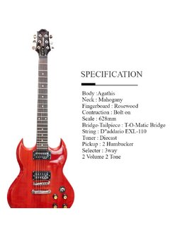 กีต้าร์ไฟฟ้า Clevan รุ่น Csg20