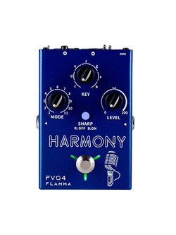 Flamma เอฟเฟคร้อง FV04 Harmony Vocal Effect Pedal 12 ระดับเสียงพร้อม 11 โหมดฮาร์โมนิก - ประกันศูนย์