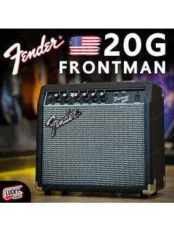 [พร้อมส่ง!] แอมป์ไฟฟ้า Fender รุ่น Frontman 20G แอมป์กีต้าร์ไฟฟ้า ประกันศูนย์ไทย 1 ปี กำลังขับ 20 วัตต์