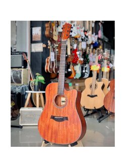 Kriens กีต้าร์โปร่ง รุ่น KD-160C ขนาด 41 นิ้ว สีไม้เข้ม