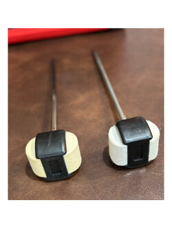 [พร้อมส่ง!] หัวกระเดื่อง STK ตีได้ 2 ด้าน หัวกระเดื่องสักหราด ลูกตุ้มกระเดื่อง แบบหัว 2 ด้าน หัวกระเดื่องกลองชุด ทนทาน