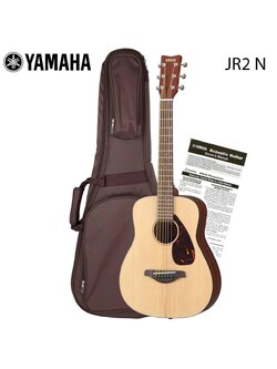กีตาร์โปร่ง YAMAHA JR2 Acoustic Guitar สี Natural พร้อมกระเป๋ากีตาร์ในกล่อง