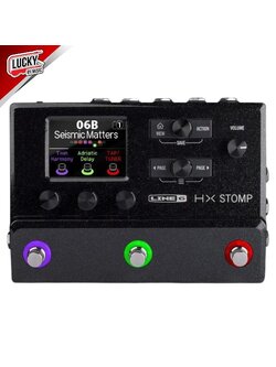 Line 6 HX Stomp มัลติเอฟเฟค Multi Effect [ประกันศูนย์ไทย] เอฟเฟคกีตาร์ พร้อมเอฟเฟคในตัวมากมาย