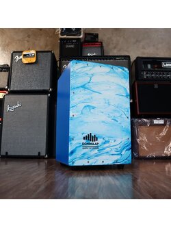 Echoslap คาฮอง (Cajon) รุ่น Super Snare ฟ้าลายน้า