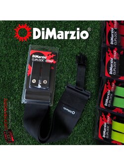 สายสะพาย สีดำ Dimarzio รุ่น DD2200 Nylon Cliplock Clip Lock วัสดุ Nylon เหนียวทนทาน ล็อคแน่น สายสะพายกีต้าร์ ของแท้ USA.