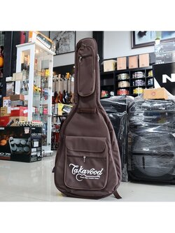 กระเป๋ากีต้าร์โปร่ง Takavood 41" ใส่กีต้าร์ได้ถึงขนาด 41 นิ้ว บุฟองน้ำหนา เนื้อผ้าอย่างดี มีช่องเก็บอุปกรณ์