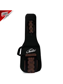 กระเป๋ากีต้าร์ไฟฟ้า Fortis บุฟองน้ำหนา กระเป๋าหน้าแบบถัก มีสายสะพายหลัง ปรับความยาวสายได้ มี 2 สี