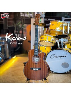 Kama กีต้าร์โปร่ง รุ่น K36 ขนาด 36 นิ้ว ขนาดพกพาง่าย ทัชชิ่งจับง่าย สบายมือ