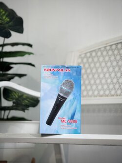 ไมโครโฟน Soundmilan รุ่น ML-5888 ไมค์ ไมค์สาย พร้อมสายสัญญาณ ให้คุณภาพเสียงที่ดี จากผู้ขาย [รับประกันศูนย์ไทย]