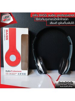 หูฟังครอบหู Bass Audio-Professional