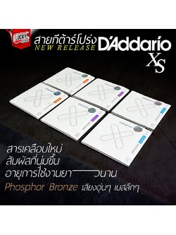 สายกีตาร์โปร่ง D’Addario รุ่น XSAPB Phosphor Bronze