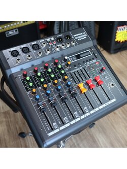 SOUNDMILAN รุ่น EQ-5042 พาวเวอร์มิกซ์ ขยายเสียง มิกเซอร์ 500วัตต์