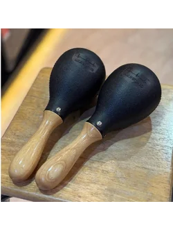 มาราคัส Maracas ลูกแซ็คมีด้ามจับ ขนาดใหญ่ กังวาล CMC เครื่องดนตรีเคาะจังหวะ (Rhytm & Timing) 🔘 ลูกแซ็คทำจากไม้อย