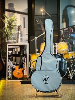 กระเป๋ากีตาร์โปร่ง 36 นิ้ว Nami สีเทา ถุงผ้ากันน้ำ กระเป๋ากีต้าร์ คุณภาพดี มีช่องใส่อุปกรณ์ มีหูหิ้ว