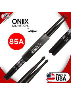 ไม้กลอง ONIIX ขนาด 85A By Zildjian MADE USA. ไม้ Hickory DRUM STICK จับถนัดมือ (1คู่) / พร้อมส่ง