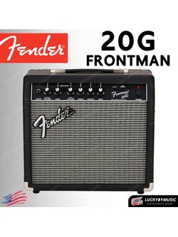 Fender รุ่น Frontman 20G แอมป์กีต้าร์ไฟฟ้า ประกันศูนย์ไทย 1 ปี กำลังขับ 20 วัตต์