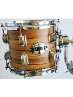 กลองทอม 8 นิ้ว Makana Legend รุ่น Upbeat ไม้ Poplar 6 ชั้น ด้านนอก PVC สี Woodman