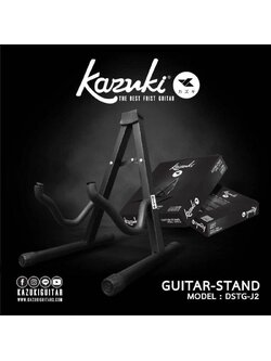 "Kazuki ขาตั้งกีต้าร์ "ตั้งได้ทั้งกีต้าร์โปร่ง-ไฟฟ้า ขาตั้งกีต้าร์อเนกประสงค์ ดีไซน์ลักษณะโครงสร้างเป็นรูปทรงตัว A มาพร้อมรากฐานที่แข็งแรงมั่นคง
