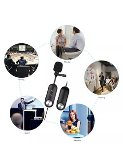 WIRELESS ไมค์ไร้สาย ไมค์สำหรับไลฟ์สด MICROPHONE