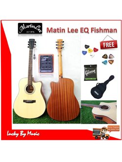 กีต้าร์โปร่งไฟฟ้า Martin Lee L-4116C แถมฟรีกระเป๋ากีตาร์ +ปิ๊กกีต้าร์ +ที่เก็บปิ๊ก+สายกีต้าร์ Gibson USA