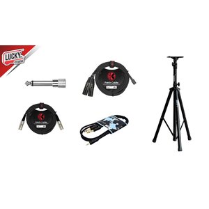 สายสัญญาน ขาตั้ง อุปกรณ์เสริมเครื่องเสียง