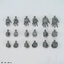 (Bandai) Option Parts Set Gunpla 04 Bluid Hands Round)