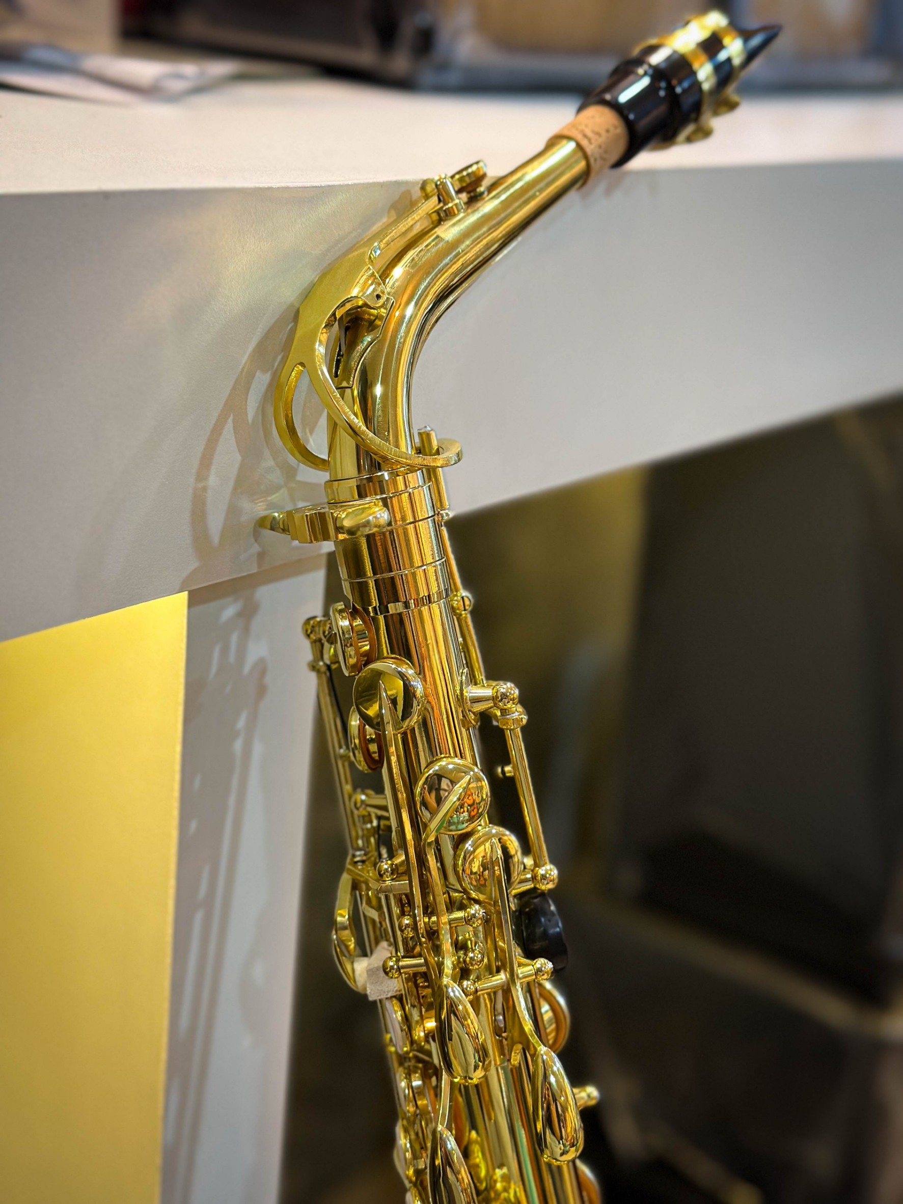 Pietro แซกโซโฟน Eb อัลโต Saxophone Alto (Eb) สีทอง แซ็กโซโฟน พร้อมกล่องบุกำมะหยี่ อุปกรณ์ครบชุด