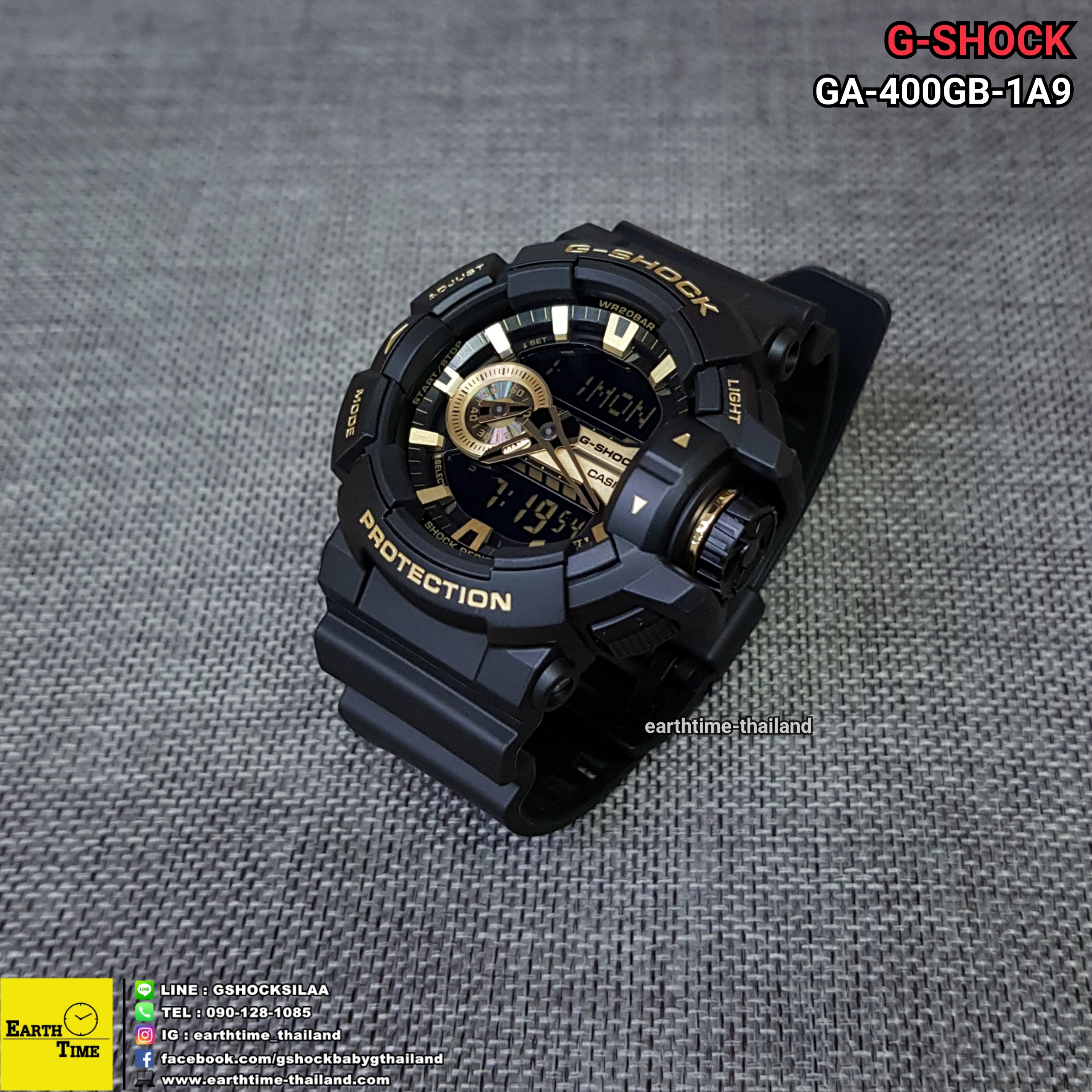 G-Shock ของใหม่แท้100% รับประกัน 1 ปี GA-400GB-1A9DR