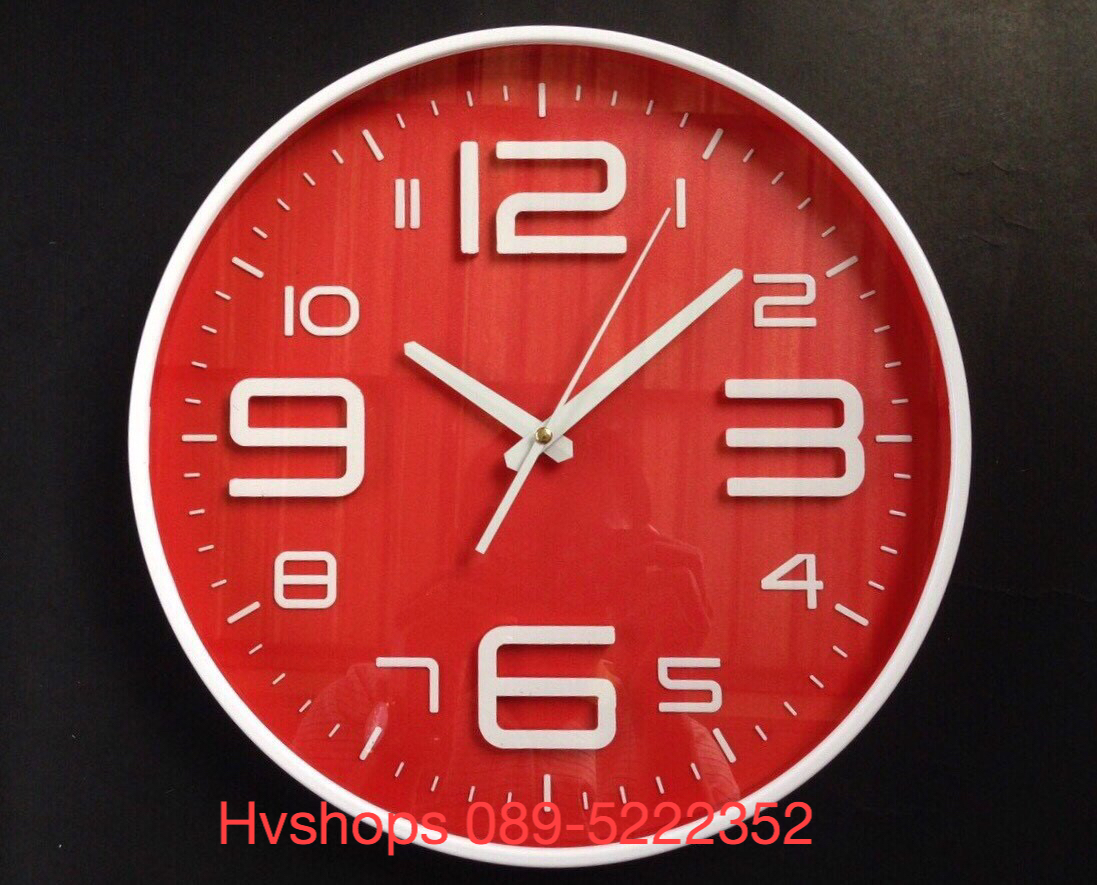 นาฬิกาติดผนัง Good รหัส 09529 สี แดง