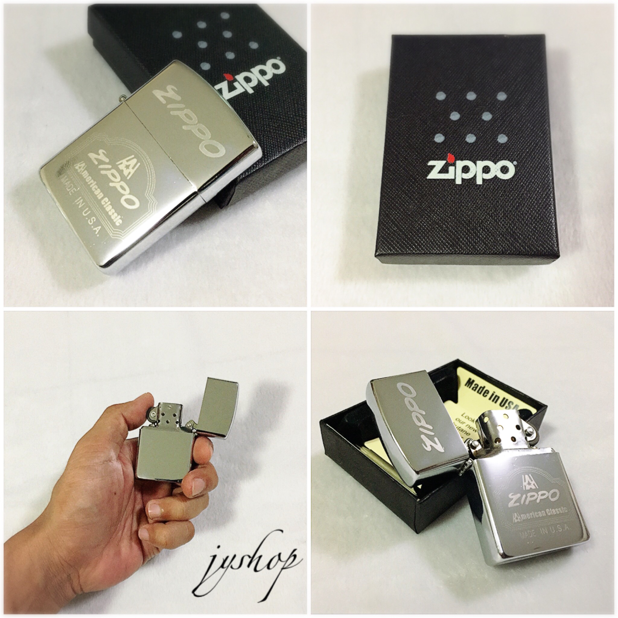 ไฟแช็ค Zippo ลาย American Classic
