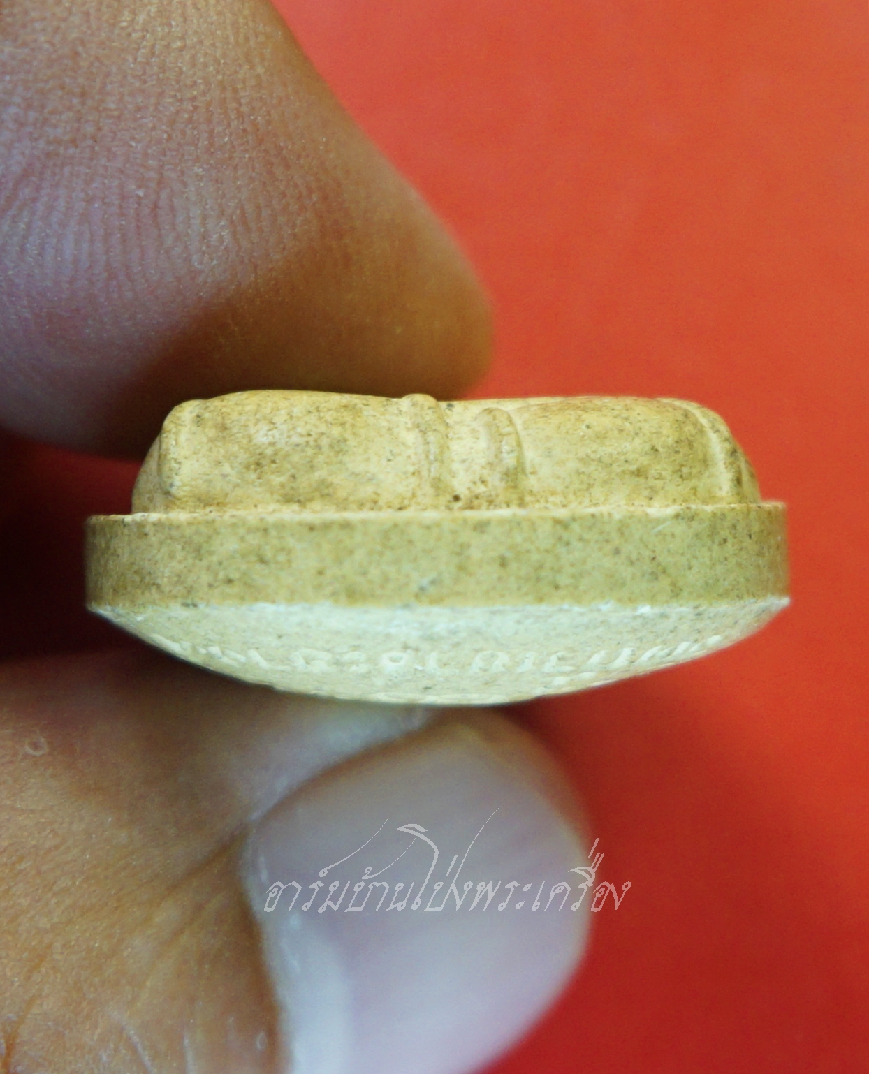 พระปิดตา เนื้อผง วัดถ้ำเขาชะอางค์ จ.กาญจนบุรี(องค์ที่3)