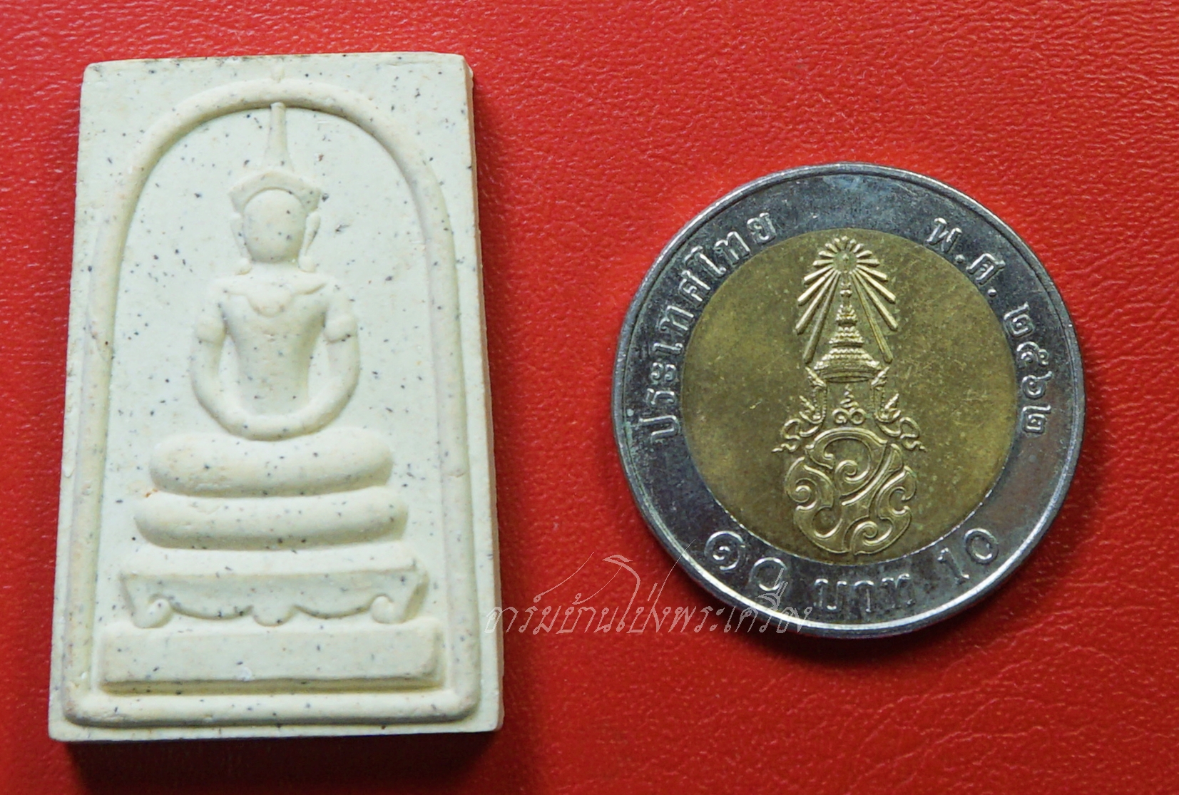 พระสมเด็จ หลังปั๊ม"ช้าง" พุทธาภิเษกพิธีวันเพ็นเดือน๑๒ ณ.พระอุโบสถวัดสุทัศน์ ปี๒๕๔๔ พร้อมซองเดิม(องค์ที่1)