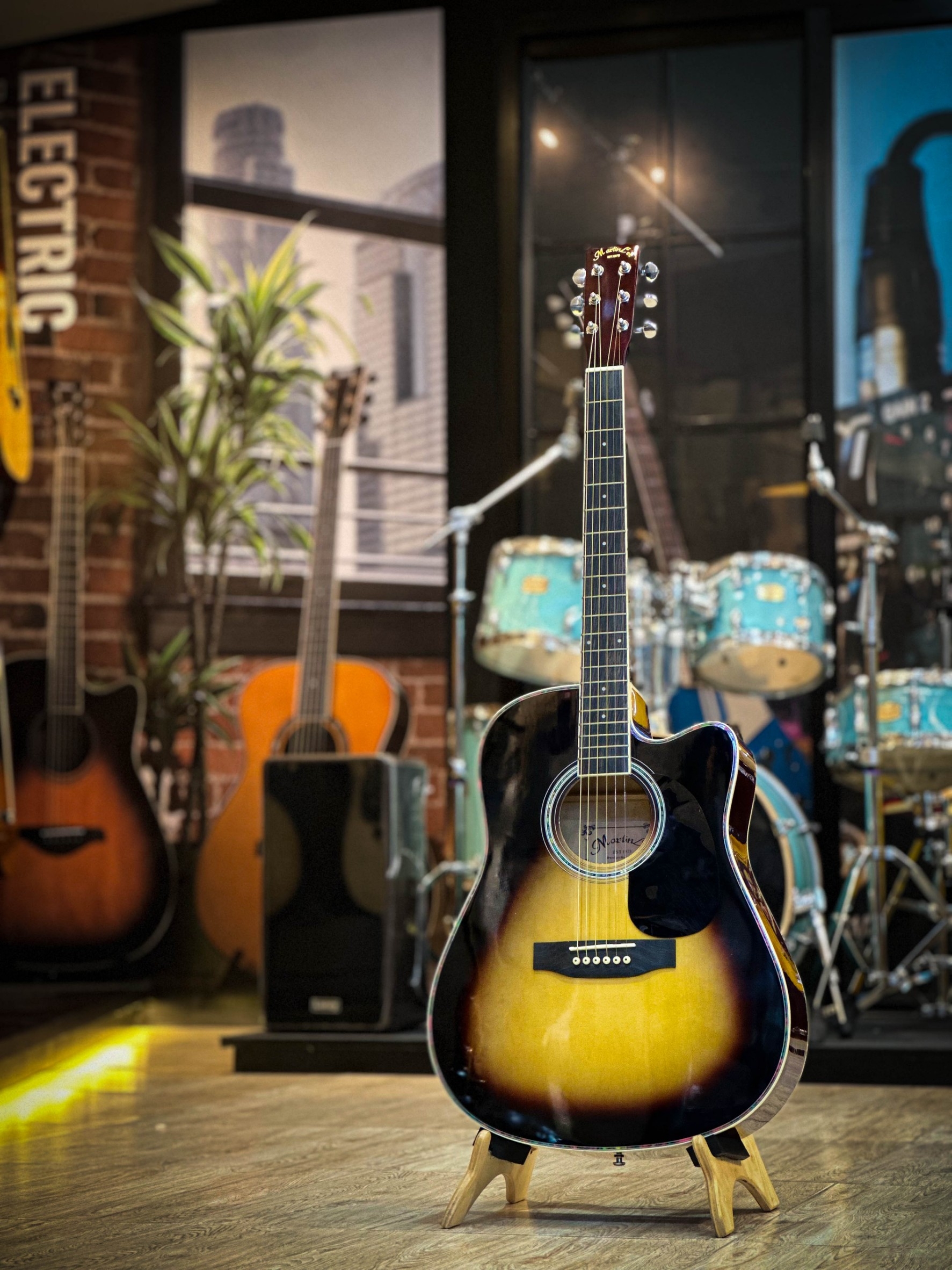 (รุ่นใหม่!🔥) กีตาร์โปร่งไฟฟ้าLC-5 Martin lee MD-410C + ปิ๊กกาดปีกนก 41 นิ้ว ของแถมสุดคุ้ม *รับประกันสินค้า* สำเนา สำเนา สำเนา สำเนา