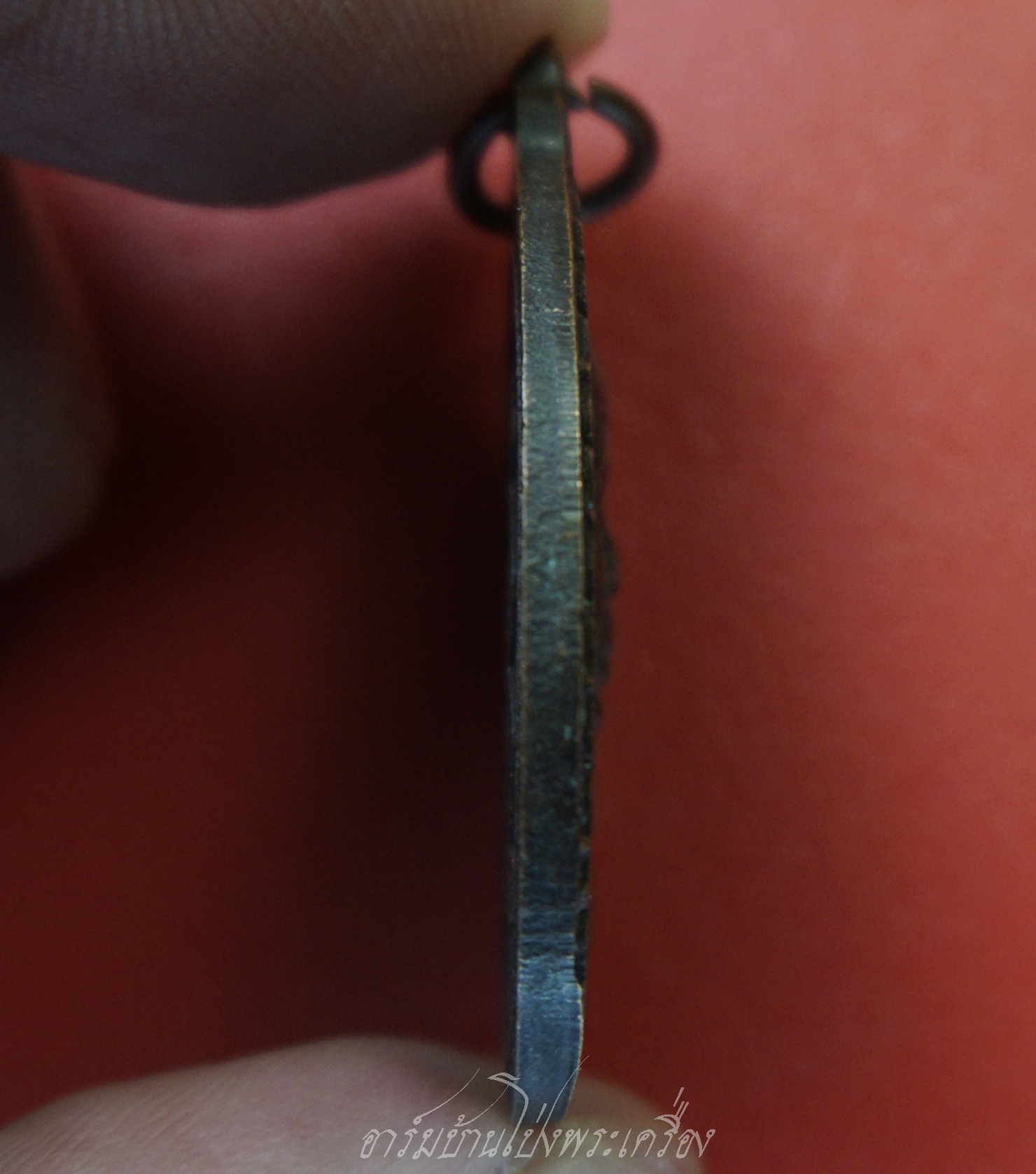 พระอาจารย์ใย วัดหนองอ้อตะวันออก รุ่นสร้างอุโบสถ ปี๒๕๓๘ เนื้อทองแดง(องค์ที่1)