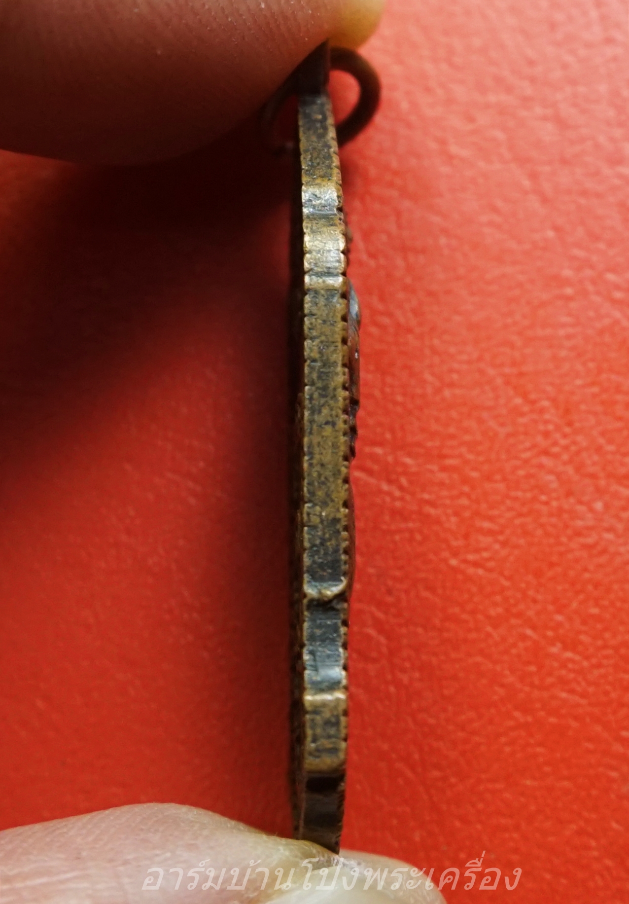 พระพุทธปางห้ามญาติ วัดบ้านกล้วย อ.สวนผึ้ง จ.ราชบุรี เนื้อทองแดง(องค์ที่1)