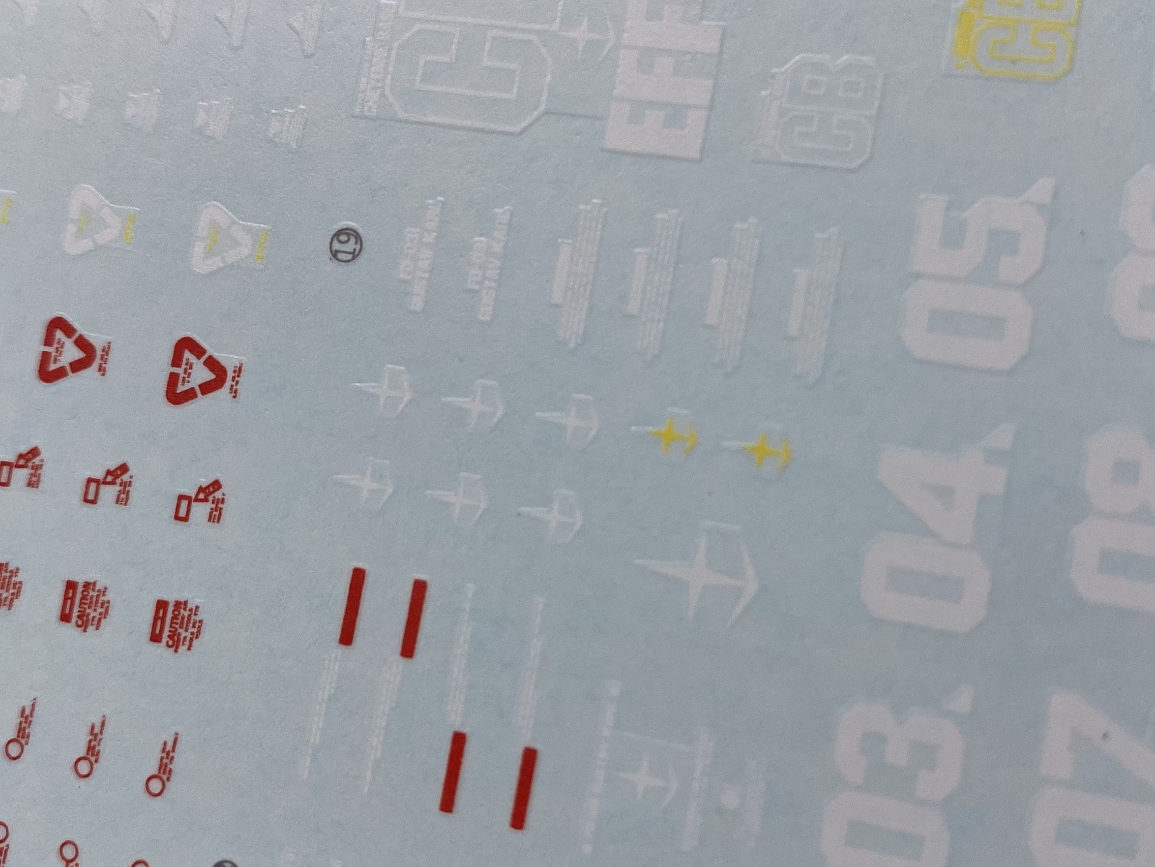 Decal 078 HG1/144 Gustav Karl (Unicorn Ver.) ยี่ห่อ X-Y model