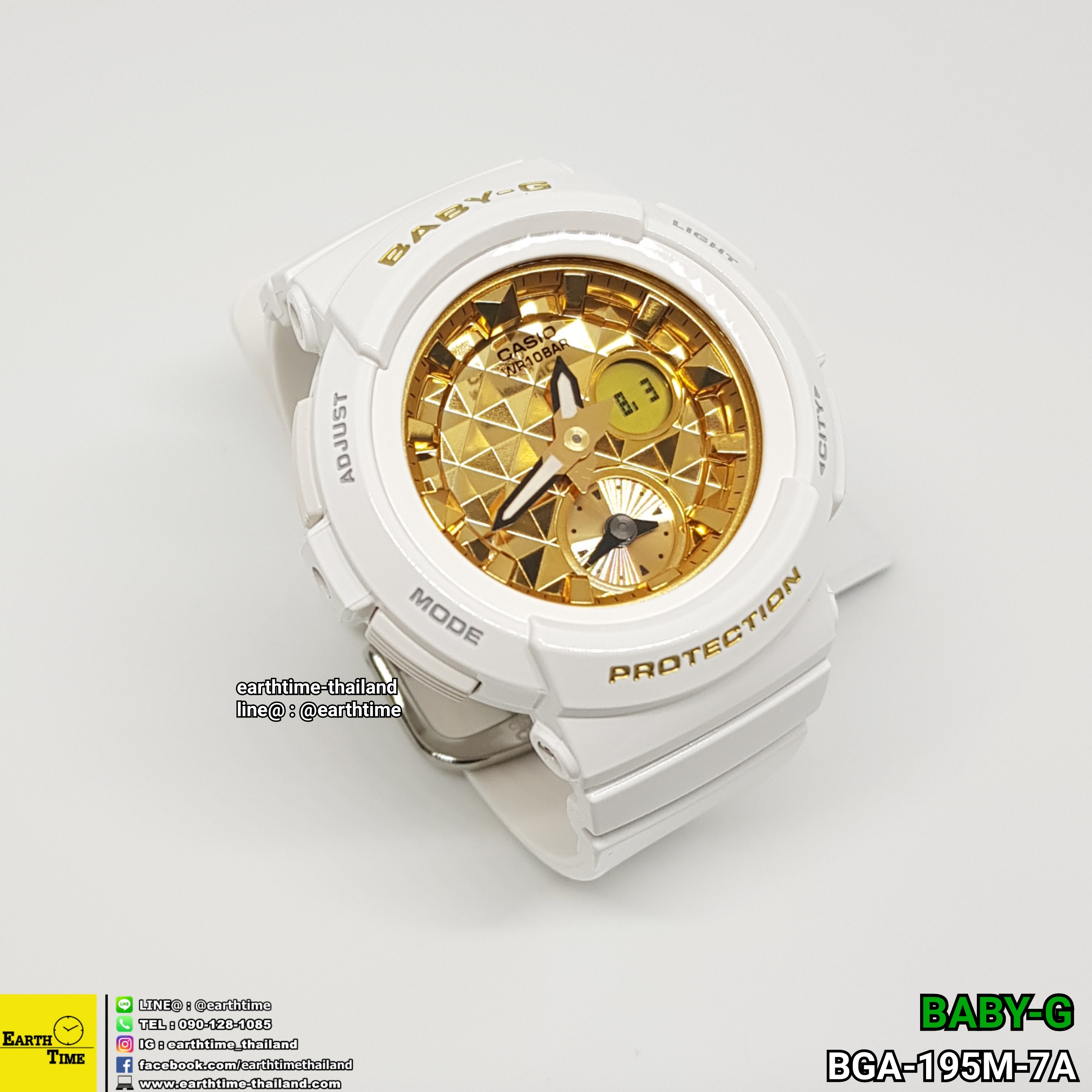 Baby-G ของใหม่แท้100% รับประกัน 1 ปี BGA-195M-7ADR