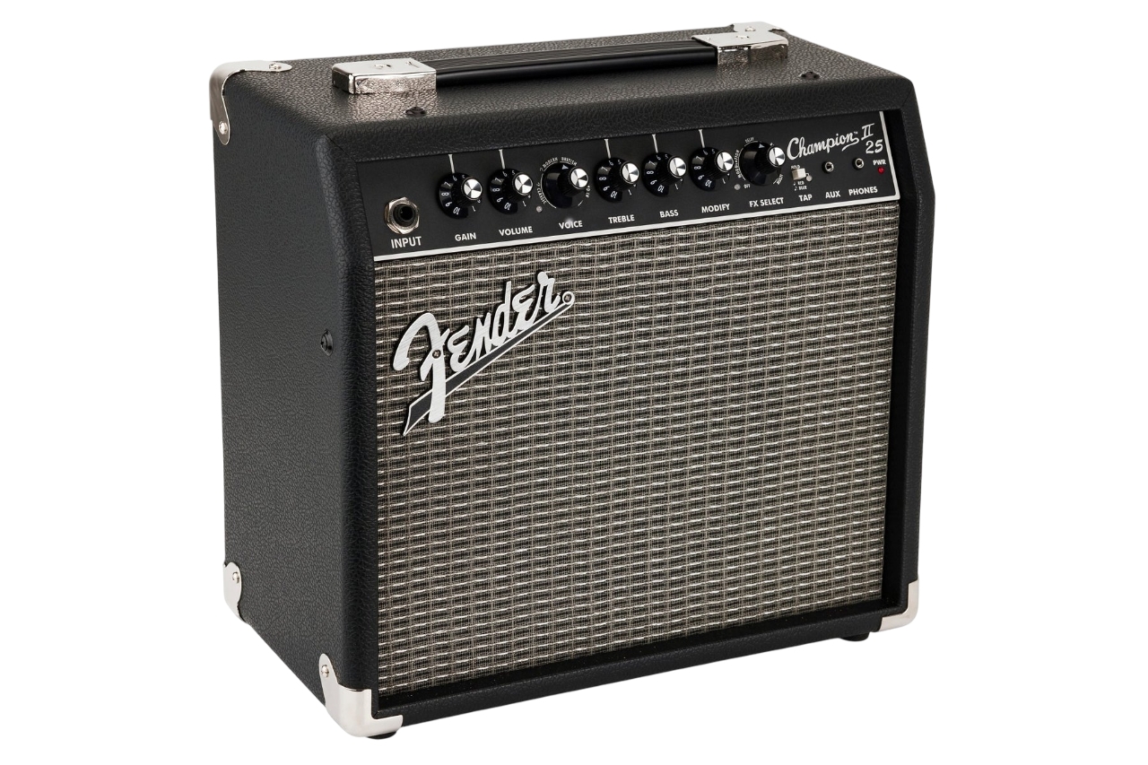 Fender Champion II25 แอมป์กีต้าร์ 25 วัตต์ ขนาด 8"สามารถปรับแต่งเสียงที่ต้องการได้