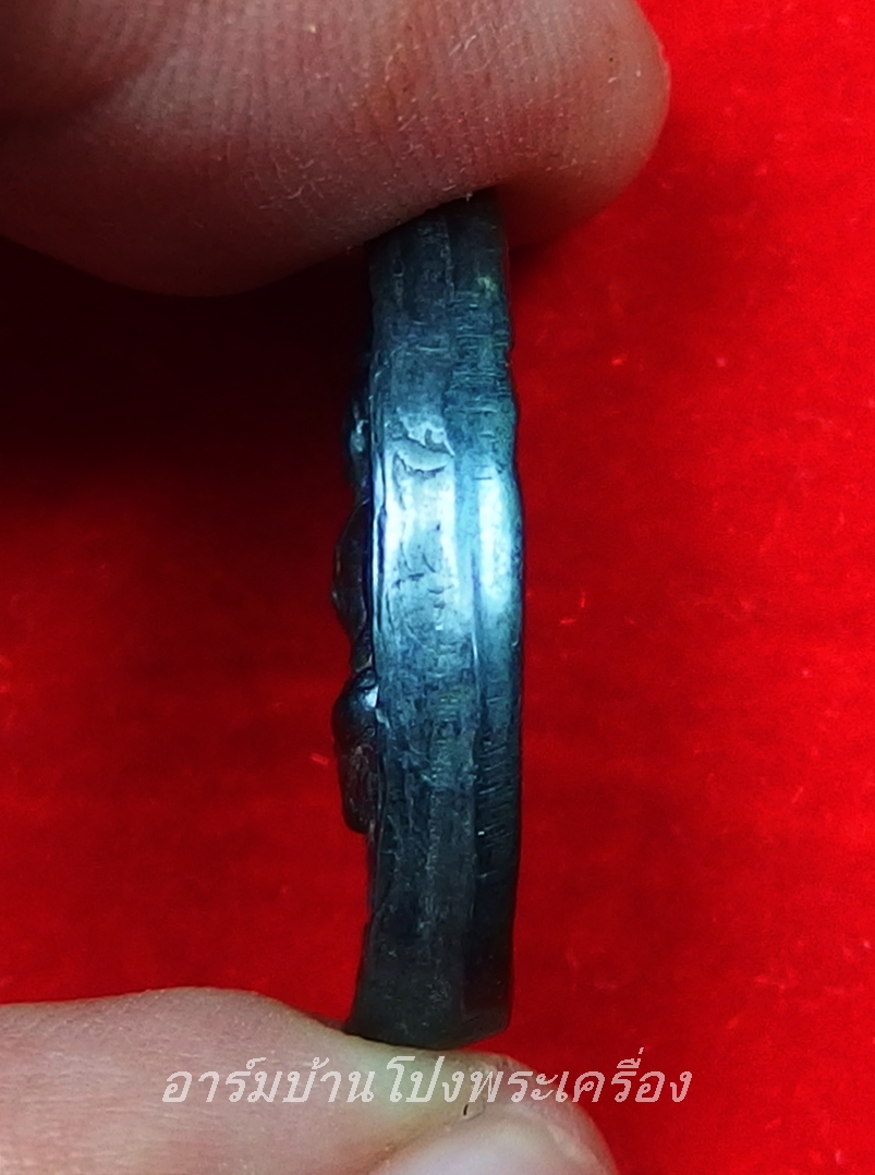 พระครูญาณรัตนเสรี หลวงพ่อริ้ว วัดหัวโป่ง เนื้อเมฆพัตร พิมพ์เล็ก(องค์ที่3)