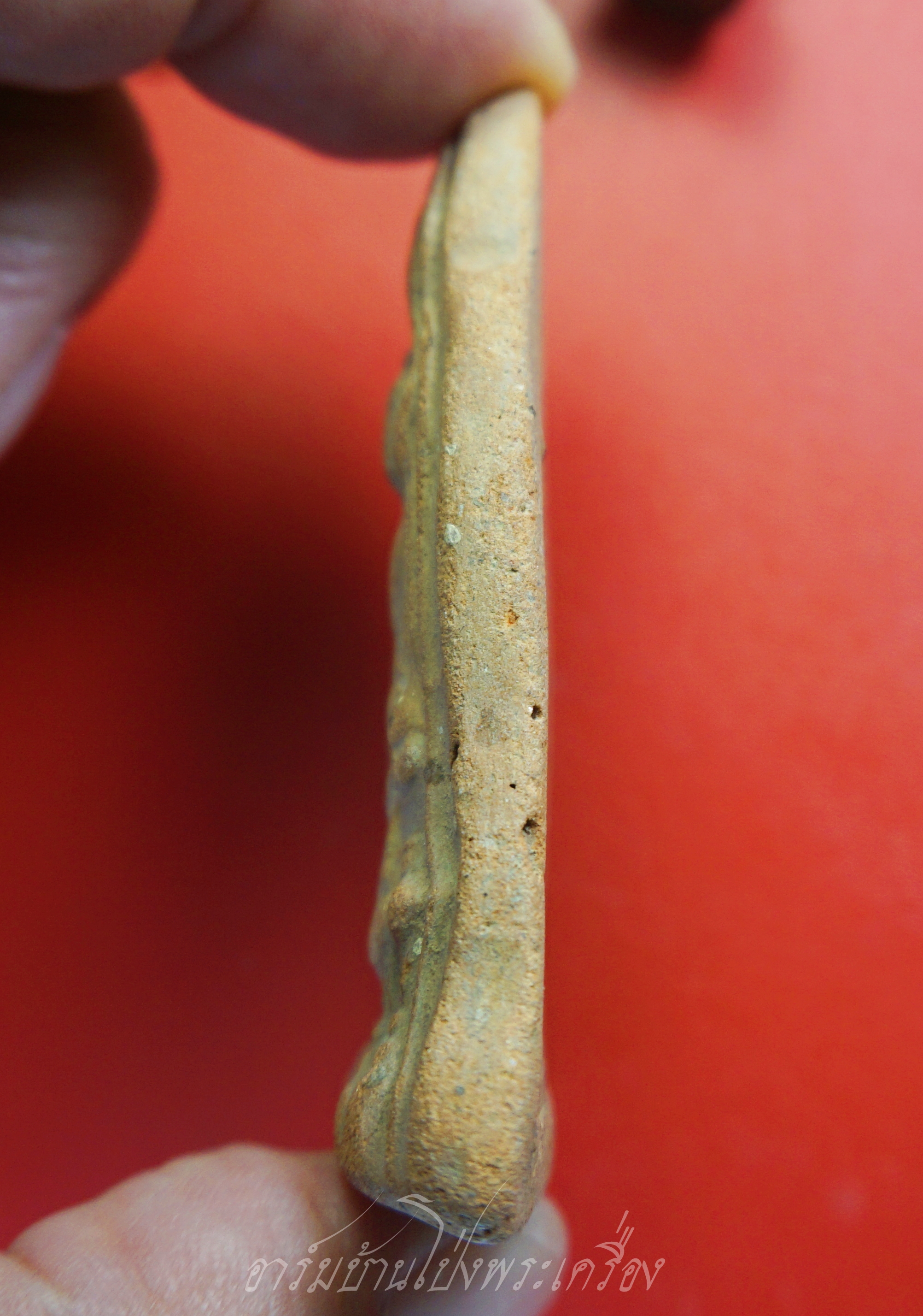 พระโคนสมอพิมพ์มารวิชัย หลังยันต์ วัดโบสถ์สมพรชัย จ.อยุธยา(องค์ที่1)