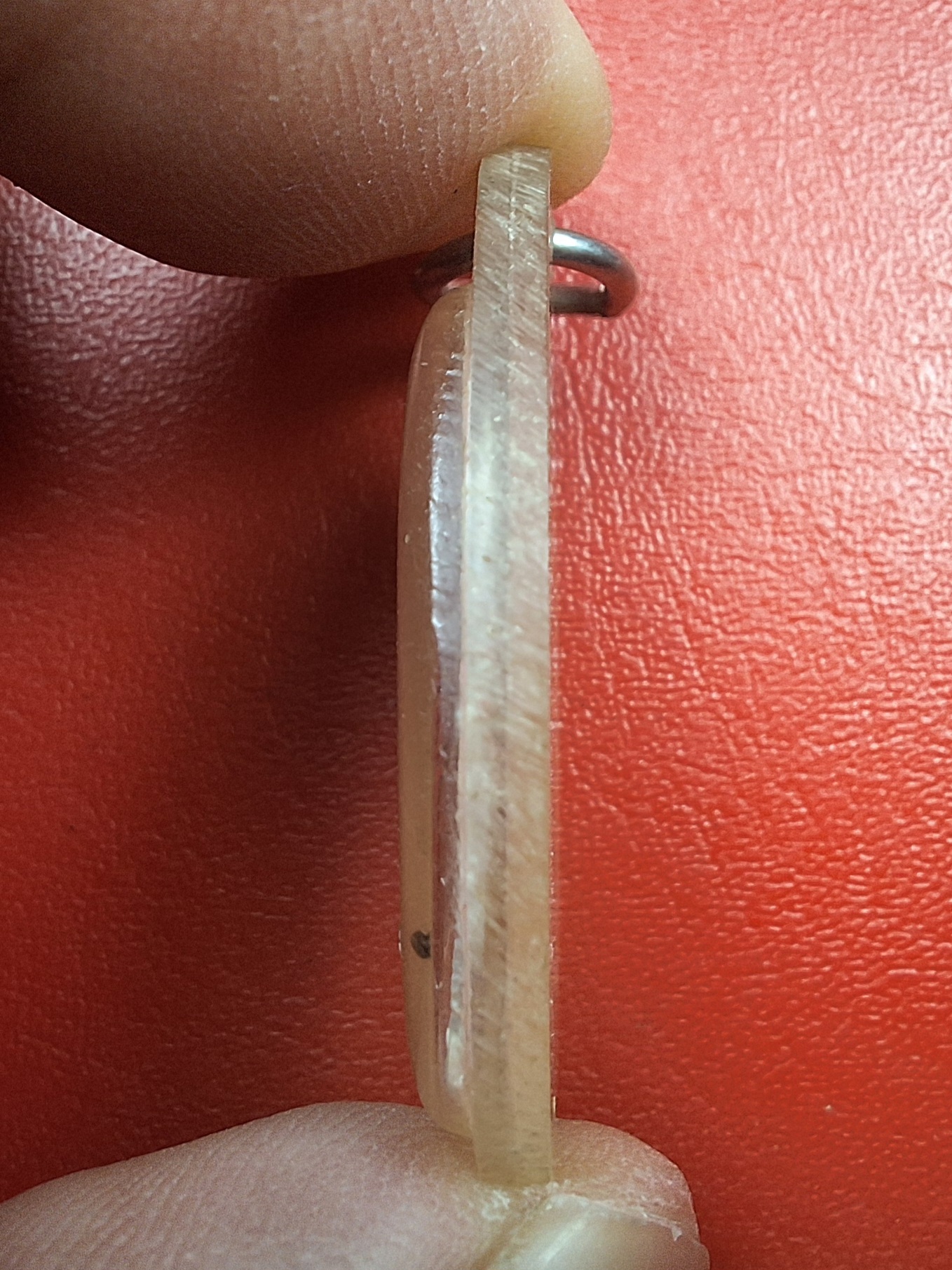 หลวงพ่อเม้ย วัดลาดเมธังกร รูปถ่าย ปี๒๕๓๑ หลังปั๊มตราวัด(องค์ที่1)