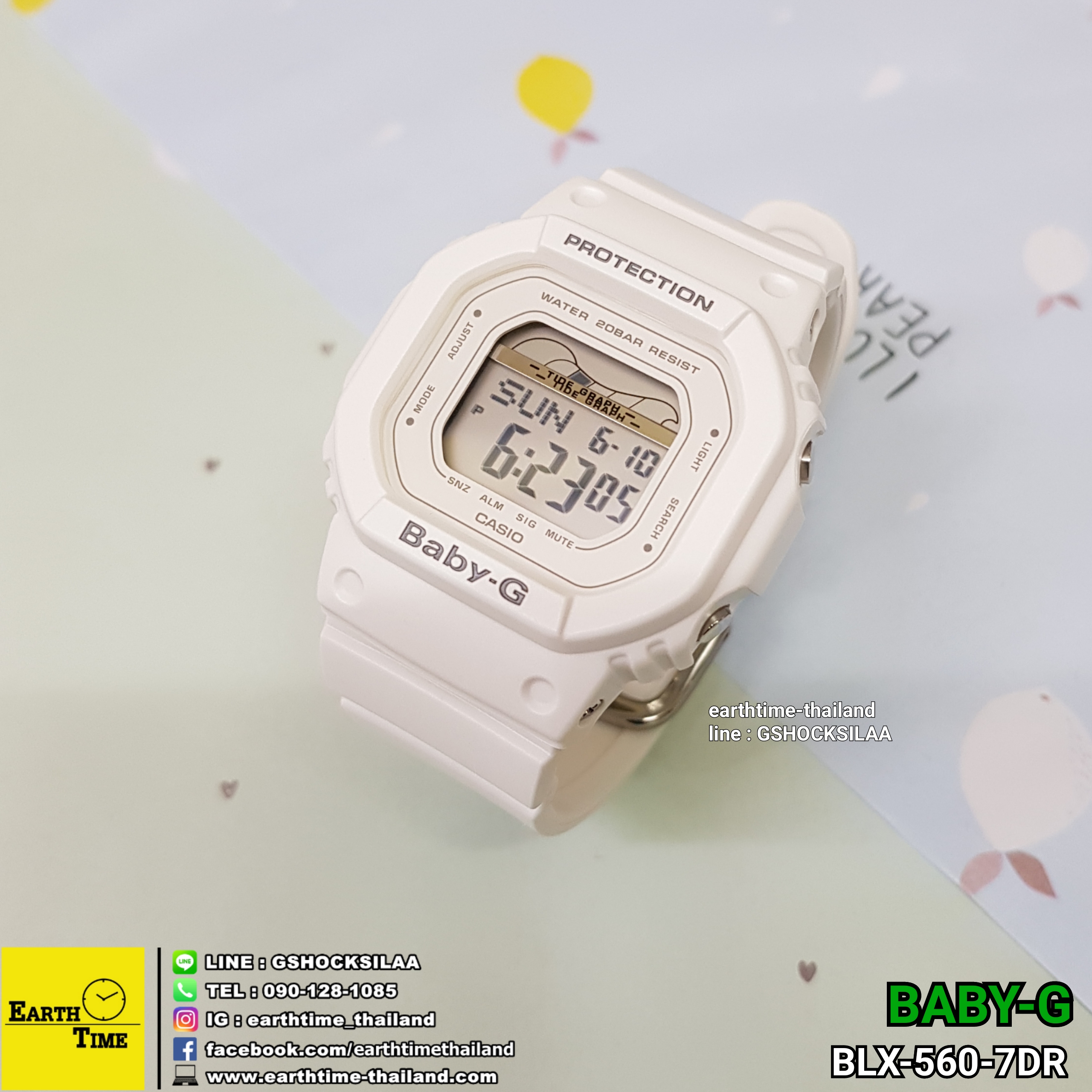 Baby-G G-LIDE ของใหม่แท้100% รับประกัน 1 ปี รุ่น BLX-560-7DR
