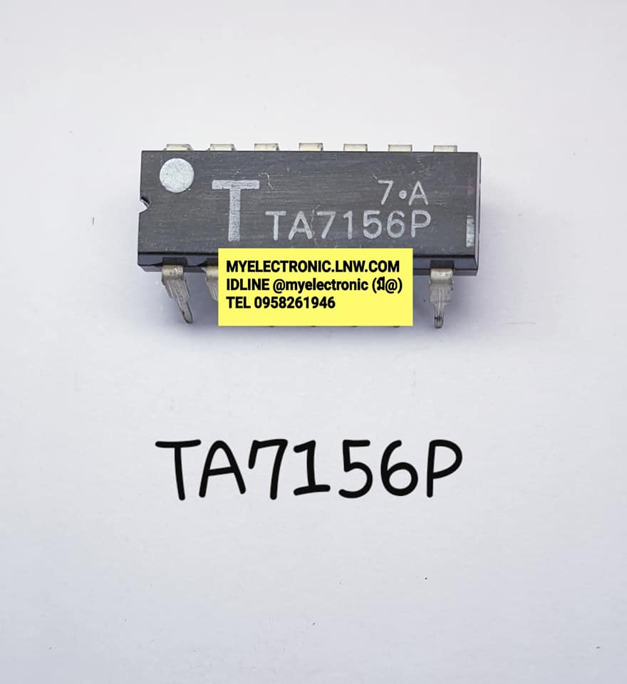 TA7156Pยี่ห้อTตัวถังDIP14ขาราคาตัวละบาท