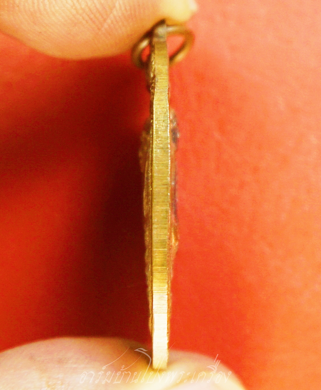 หลวงปู่มหาปิ่น ชลิโต วัดป่าพระธาตุเขาน้อย ปี๒๕๔๐ เนื้อทองแดงผิวไฟ(องค์ที่1)