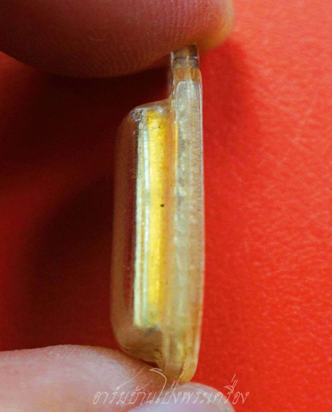 พระครูโพธาภิรม หลวงพ่อแหยม วัดบ้านเลือก ล๊อกเก็ท3เค หลังตะกรุด(องค์ที่1)